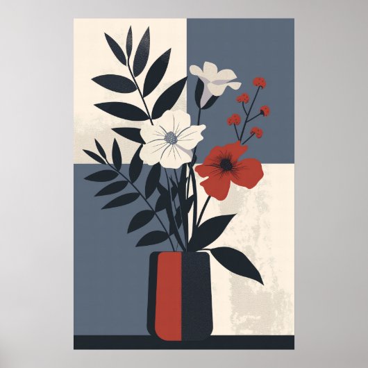 Poster 1273 Floral (Devant)