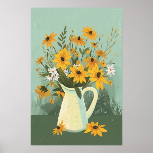 Poster 1278 Floral (Devant)