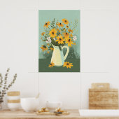 Poster 1278 Floral (Cuisine)