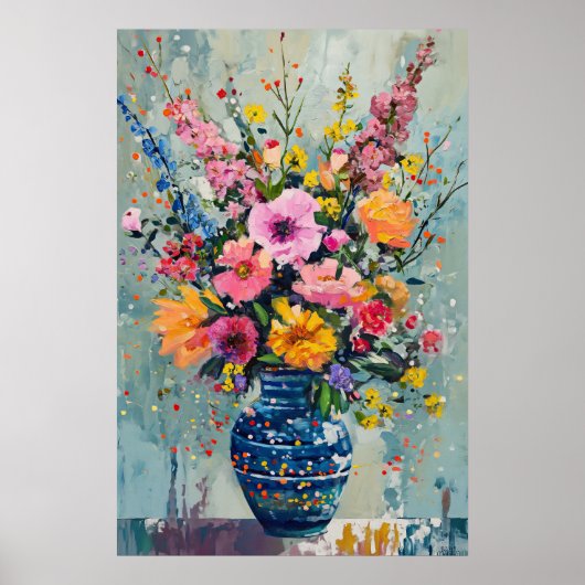 Poster 1283 Floral (Devant)