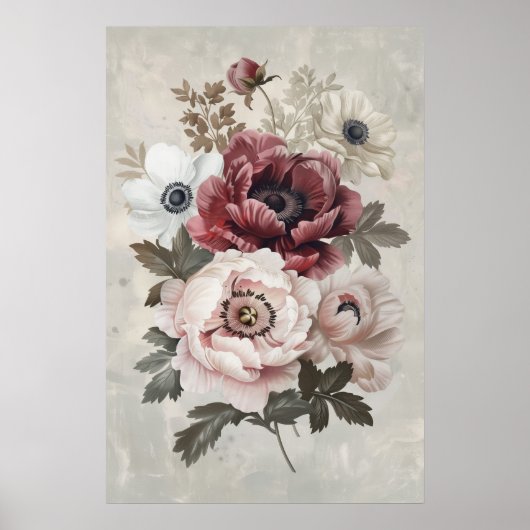 Poster 1286 Floral (Devant)