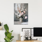 Poster 1299 Floral (Bureau à domicile)