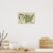 Poster 129 Taille des fermes 1900 (Cuisine)