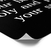 Poster 12:1 Loups regardant la pleine lune. (Coin)