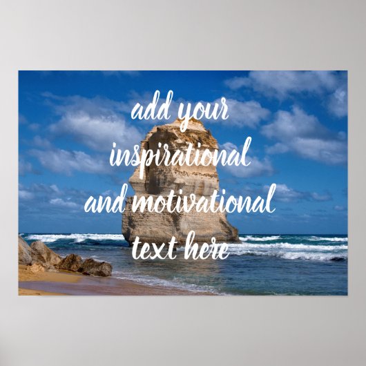 Poster 12 Apôtres, Australie (Devant)