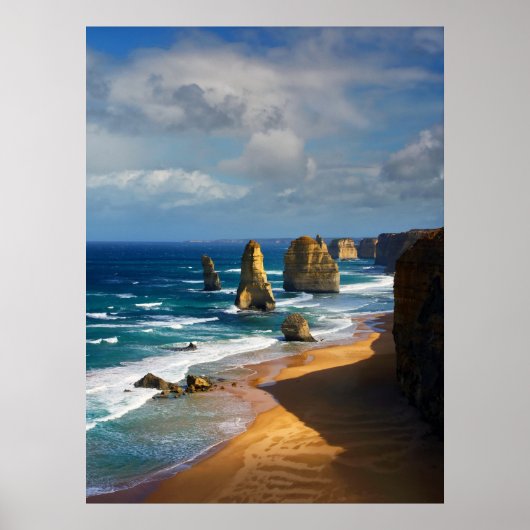 Poster 12 Apôtres, Australie (Devant)