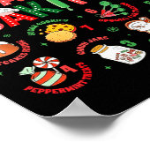 Poster 12 Days Of Baking Baker Christmas Cook Chef Baking (Coin)