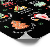 Poster 12 Days Of Fertility Ivf Nurse Christmas Ob Gyn Tr (Coin)