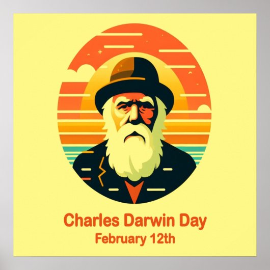 Poster 12 février Journée Charles Darwin (Devant)