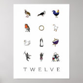 Poster 12 Jours de Noël (Devant)