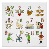 Poster 12 Jours de Noël (Devant)