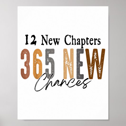 Poster 12 New Chapters 365 New Chances Family  (Devant)