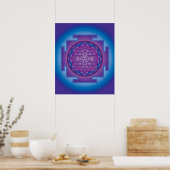 POSTER 12 SRI YANTRA - TRANSCENDANCE (Cuisine)