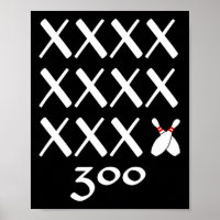 12 Strikes Parfait Bowling Jeu T Chemise - 300 Bow