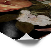 Poster 12 Tableaux Tableau de siège avec Floraux maîtres (Coin)