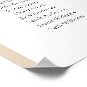 Poster 12 Tables Arc Beige Trouvez Votre Siège Carte De S (Coin)