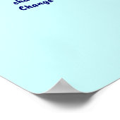 Poster 12" X 12" Vierge ajouter votre image et vot (Coin)