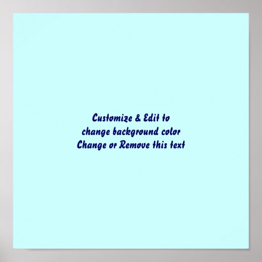 Poster 12" X 12" Vierge ajouter votre image et vot (Devant)