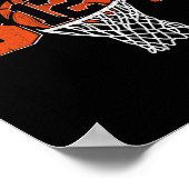 Poster 12e anniversaire garçon de basketball Lover 12 ans (Coin)