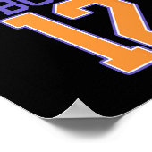 Poster 12e anniversaire garçon de basketball Lover 12 ans (Coin)