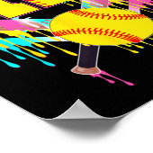 Poster 12e anniversaire Softll Home Plate Drip Glace 12 A (Coin)