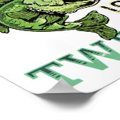 Poster 12e Birthday Fishing Venin Bass Fish Bday Party Fi (Coin)