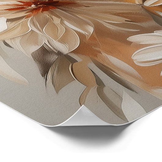 Poster 1309 Floral (Coin)