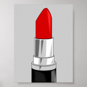 POSTER 13479 RED LIPSTICK MAKEUP BEAUTY MODE STYLE SAL