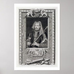 Poster 1367-1413) rois d'Angleterre de Henry IV (à partir
