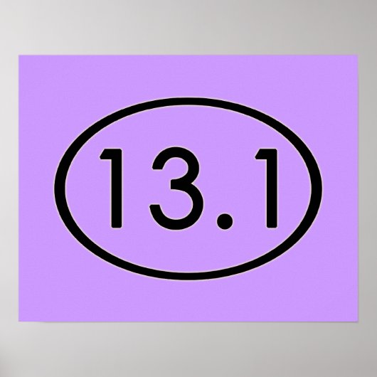 Poster 13,1 Miles (Devant)