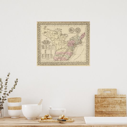 Poster 13 colonies 1776 (Cuisine)