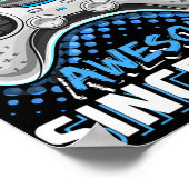 Poster 13 Déverrouillé Awesome 2008 jeu vidéo 13e anniver (Coin)