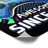 Poster 13 Déverrouillé Awesome 2008 jeu vidéo 13e anniver (Coin)