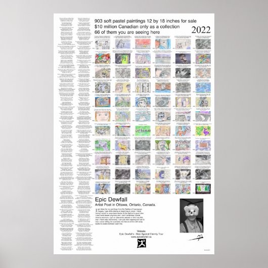 Poster 13 Droomkunst (Voorkant)