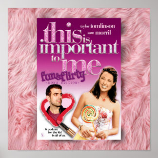 Poster 13 en cours 30 - C'est important pour moi -