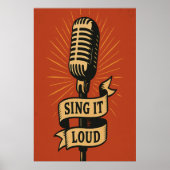 Poster 13: Zing het luid,  (Voorkant)