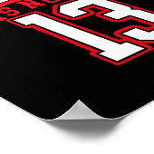 Poster 13e anniversaire de basketball Lover 13 ans Annive (Coin)