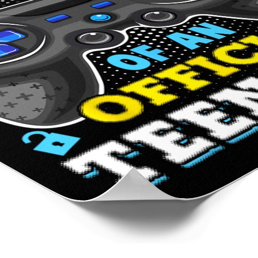 Poster 13e anniversaire Fier Papa Officiel Adolescent Vid (Coin)