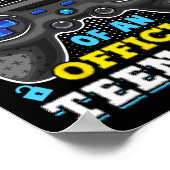 Poster 13e anniversaire Fière Frère Officiel Adolescent V (Coin)