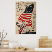 Poster 140e Jour du drapeau 1777-1917 (Cuisine)