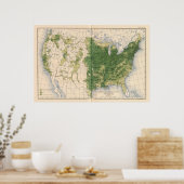 Poster 149 Chevaux, mules, ânes/km² (Cuisine)