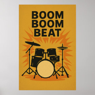 Poster 14, Boom Boom Beat, Vintage