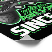 Poster 14 Déverrouillé Awesome 2006 jeu vidéo 14e anniver (Coin)