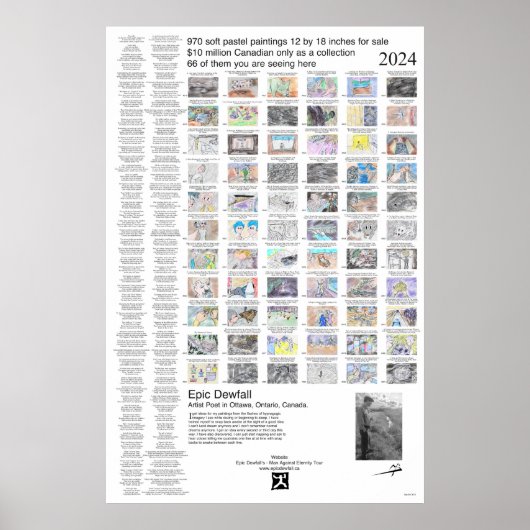 Poster 14 Droomkunst (Voorkant)