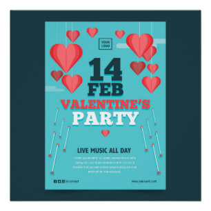 Poster 14 FEB Saint-Valentin