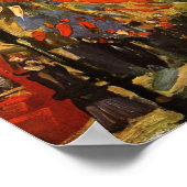 Poster 14 juillet Fête à Paris Van Gogh Art (Coin)