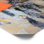 Poster 14 juillet, rue Daunou par Childe Hassam (Coin)