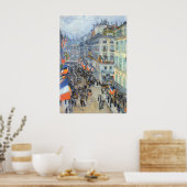 Poster 14 juillet, rue Daunou par Childe Hassam (Cuisine)