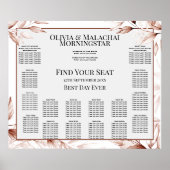 Poster 14 Table Terracotta Moderne Croquetée Plat Feuille (Devant)