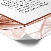 Poster 14 Table Terracotta Moderne Croquetée Plat Feuille (Coin)